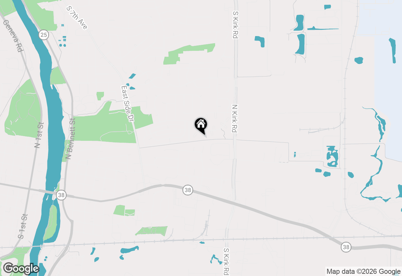 Map of 1326 Windsor Court, Geneva, IL 60134