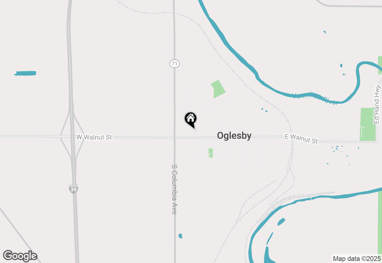 Map of 427 N Kenosha Avenue, Oglesby, IL 61348