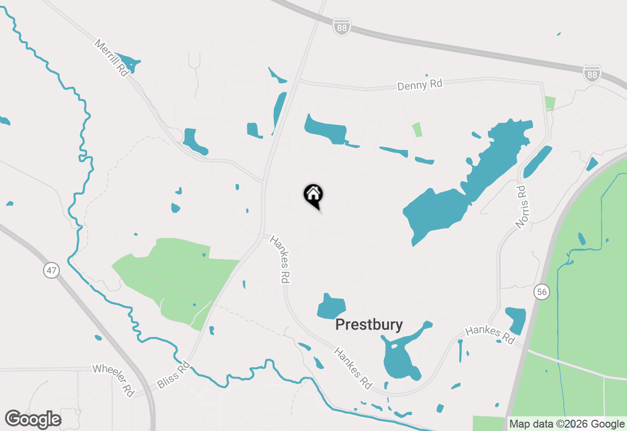 Map of 706 Brighton Drive, Sugar Grove, IL 60554