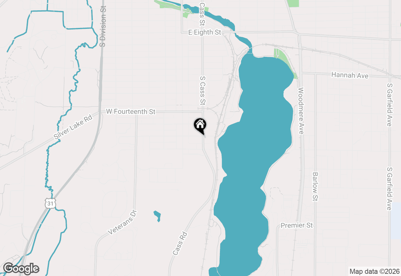 Map of 146 E Sixteenth Street, Traverse City, MI 49684
