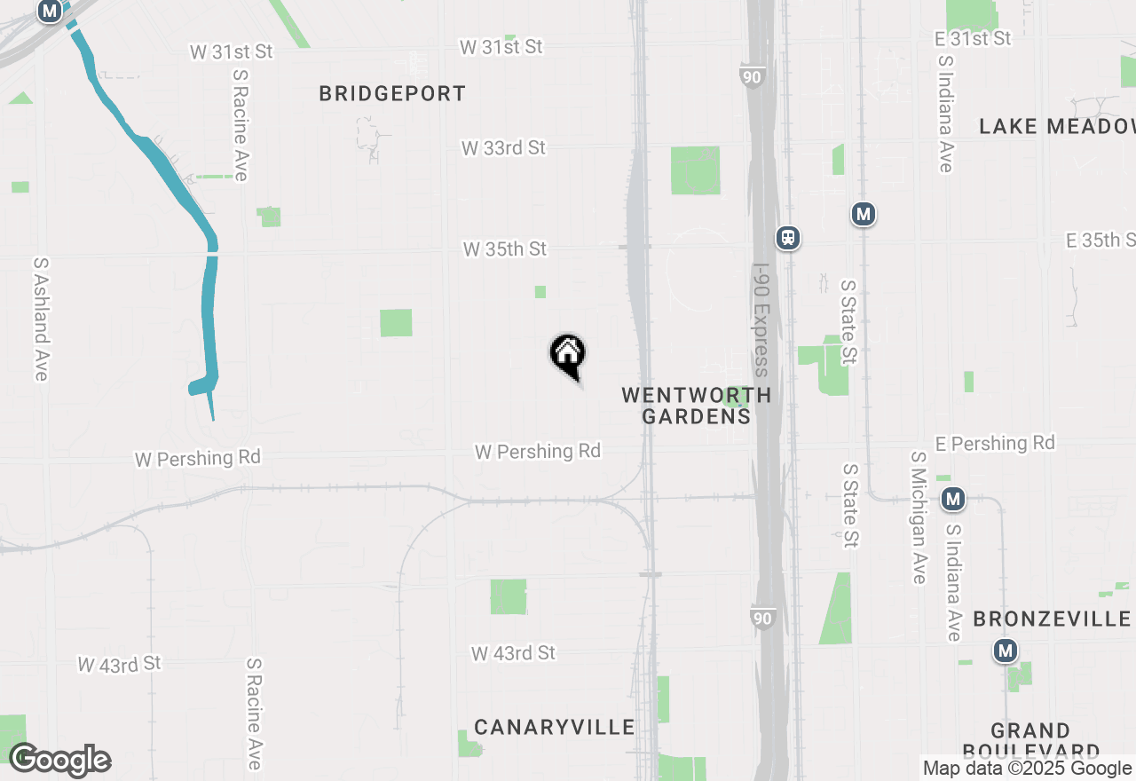 Map of 3748 S Parnell Avenue, Chicago, IL 60609