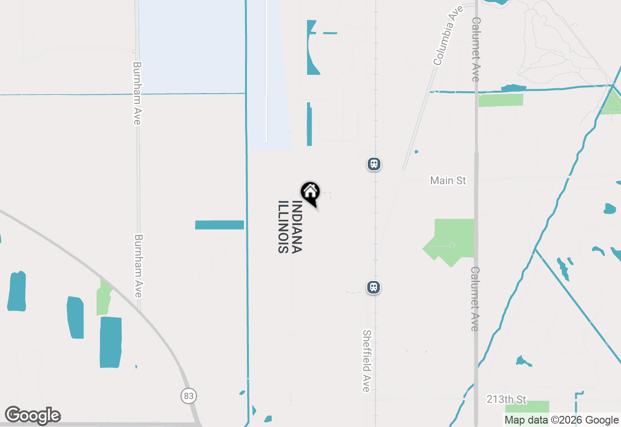 Map of 601 Sunflower Lane, Dyer, IN 46311