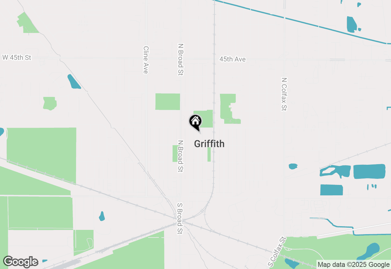 Map of 430 N Rensselaer Avenue, Griffith, IN 46319