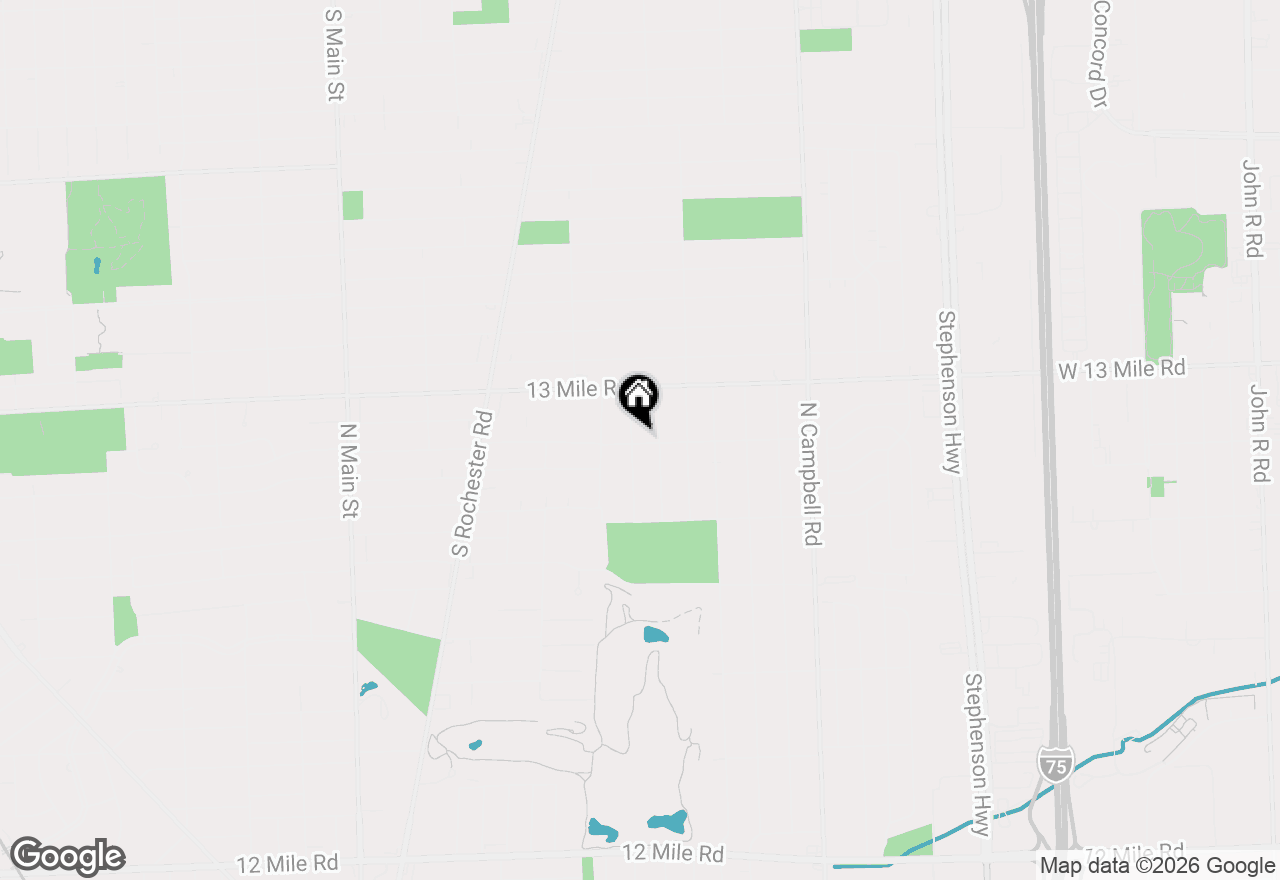 Map of 3102 N Altadena Avenue, Royal Oak, MI 48073