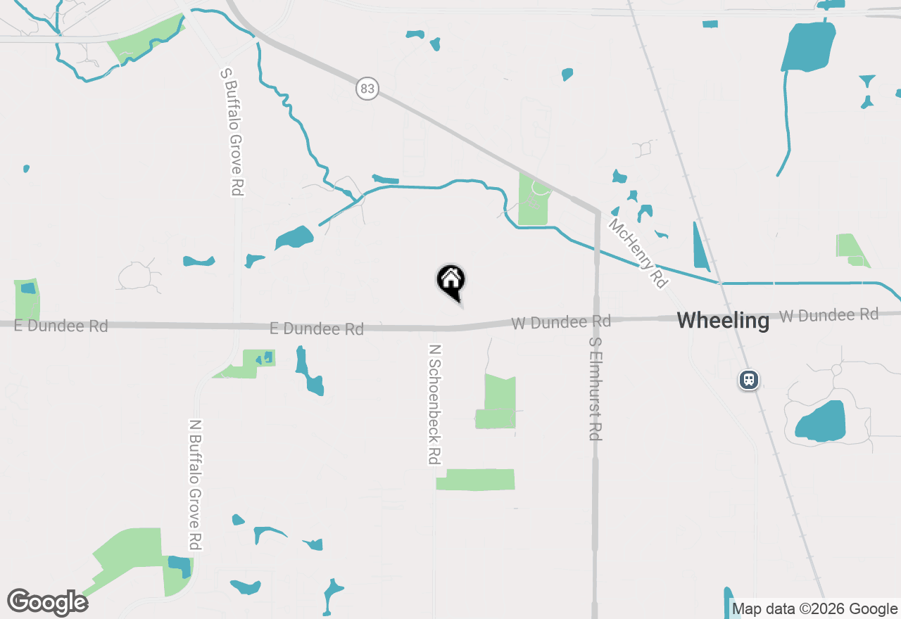 Map of 23 Saint Armand Court, Wheeling, IL 60090