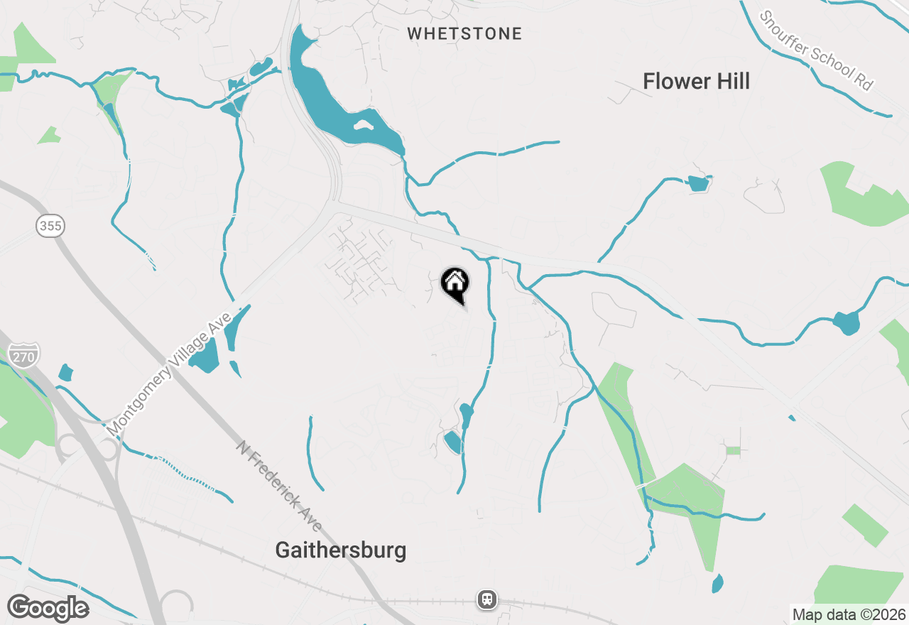 Map of 9427 Collette Way, Montgomery Village, MD 20886