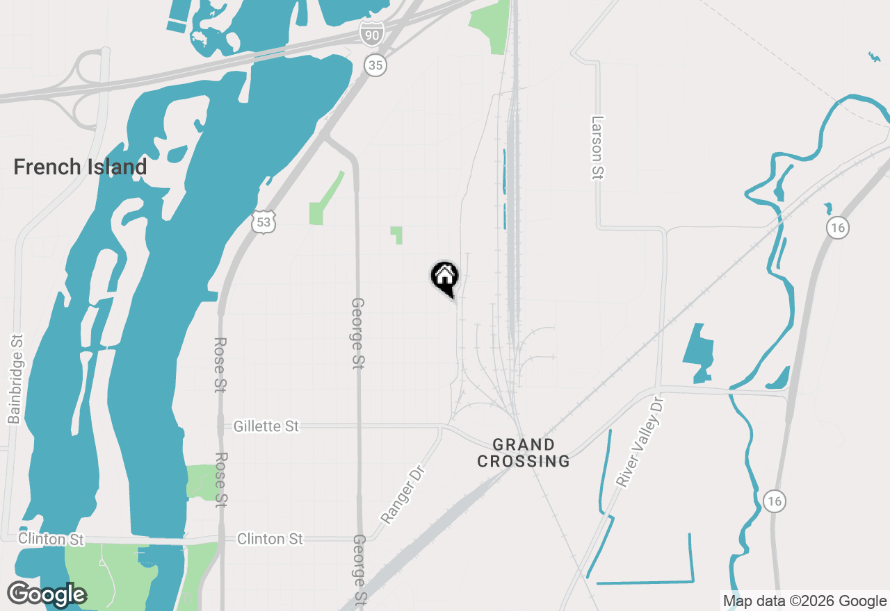 Map of 2008 Onalaska Ave, La Crosse, WI 54603