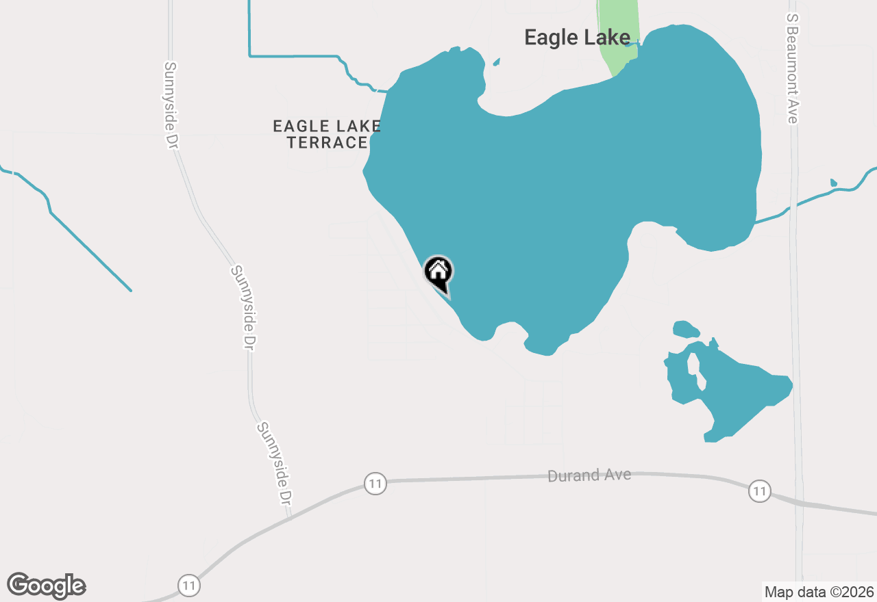 Map of 2531 Lakeshore Dr, Kansasville, WI 53139