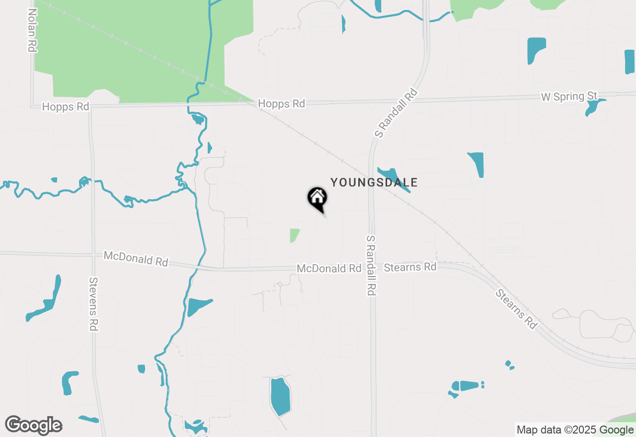 Map of 287 Robin Glen Lane, South Elgin, IL 60177