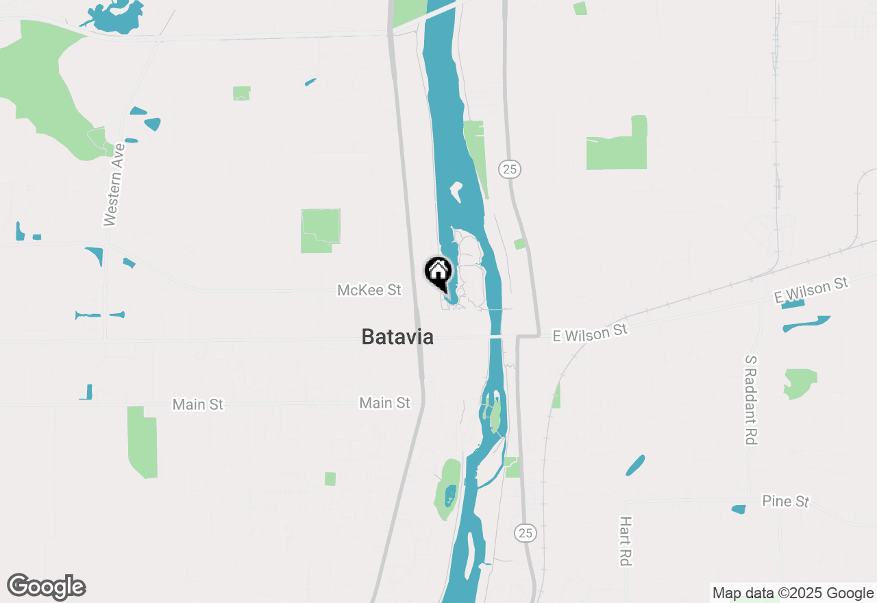 Map of 132 N Water Street #101, Batavia, IL 60510