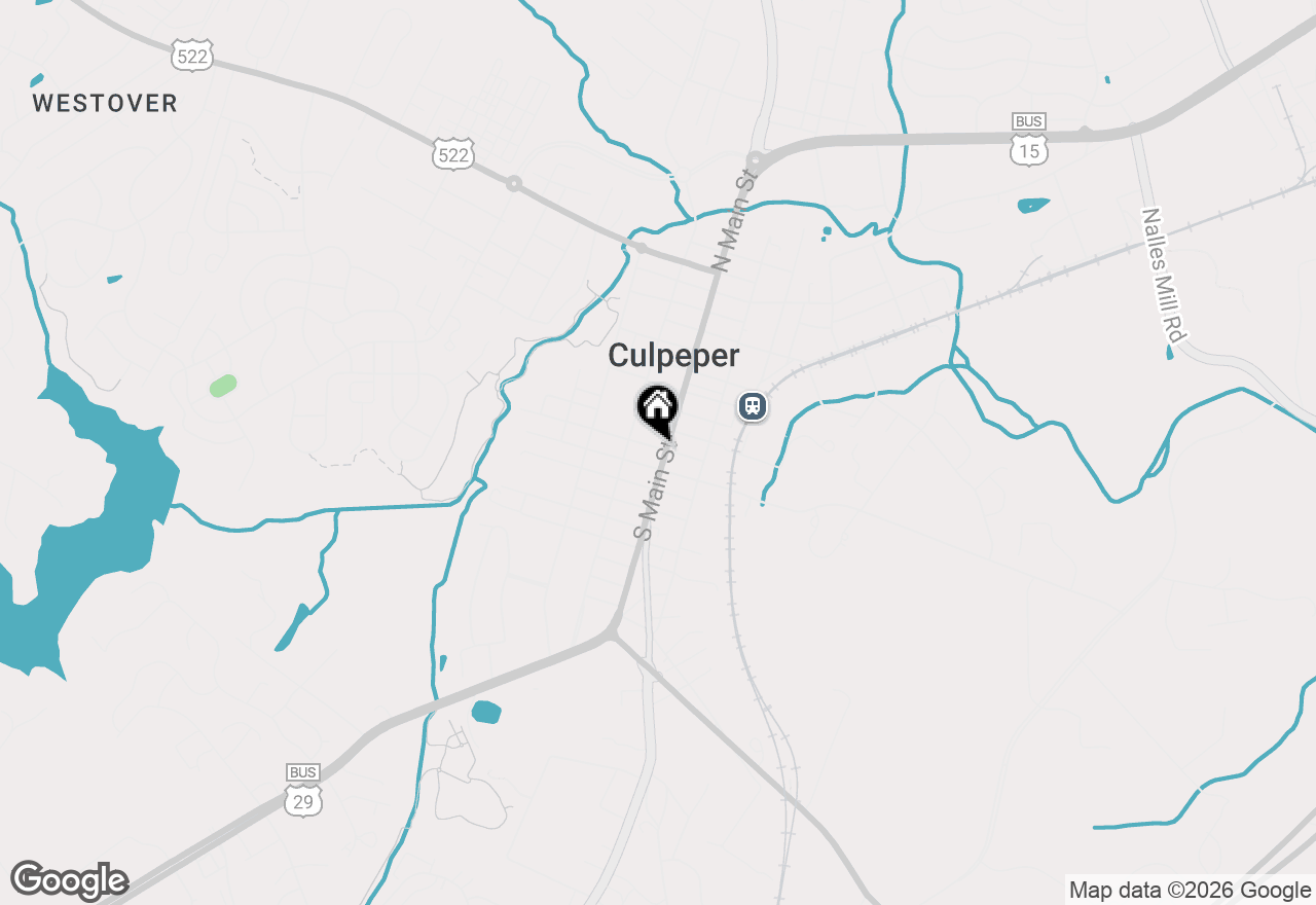 Map of 502 S Main Street #4, Culpeper, VA 22701