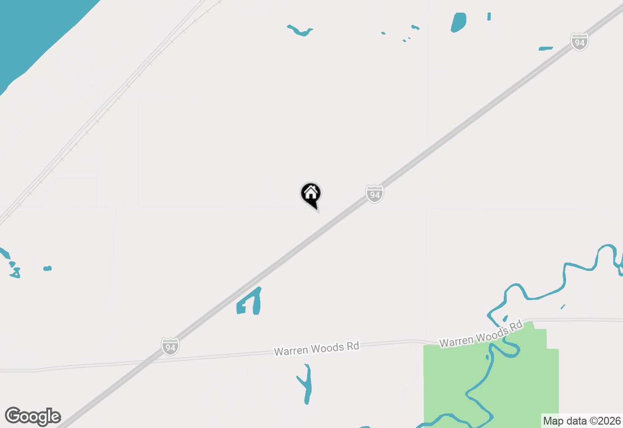 Map of 7780 W East Road, Lakeside, MI 49116