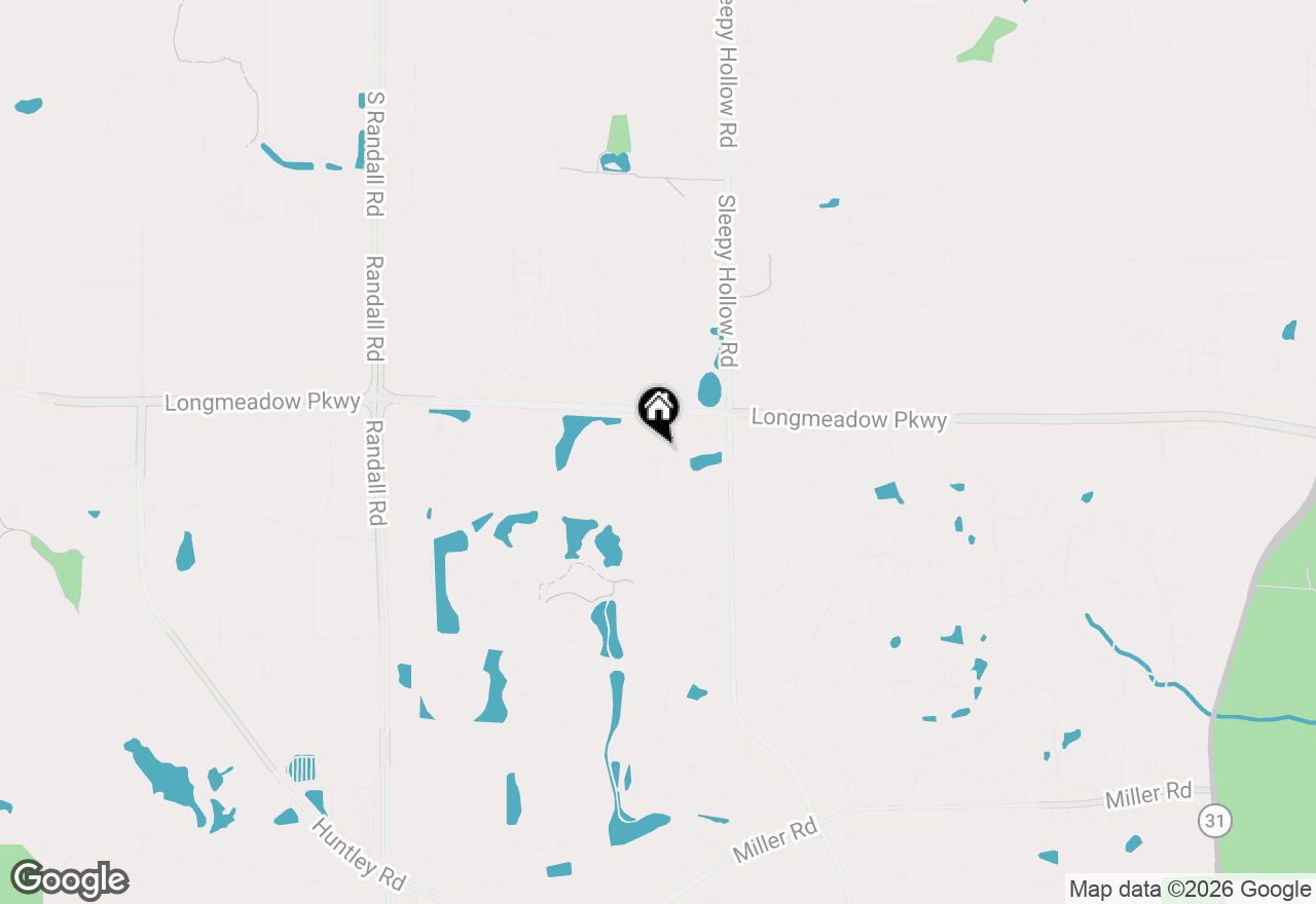 Map of 9 Greyshire Court, Algonquin, IL 60102