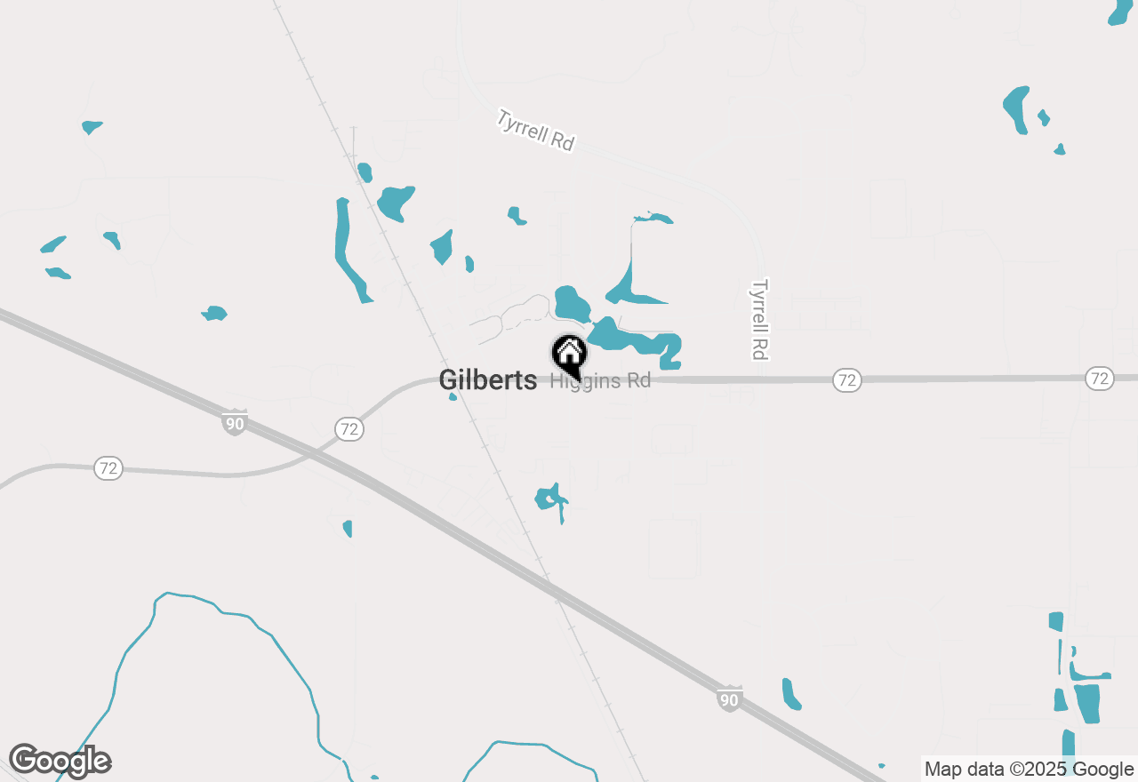 Map of 16 Center Drive #125, Gilberts, IL 60136