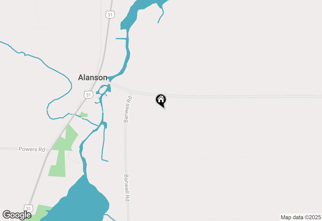 Map of 6748 San Juan #61, Alanson, MI 49706