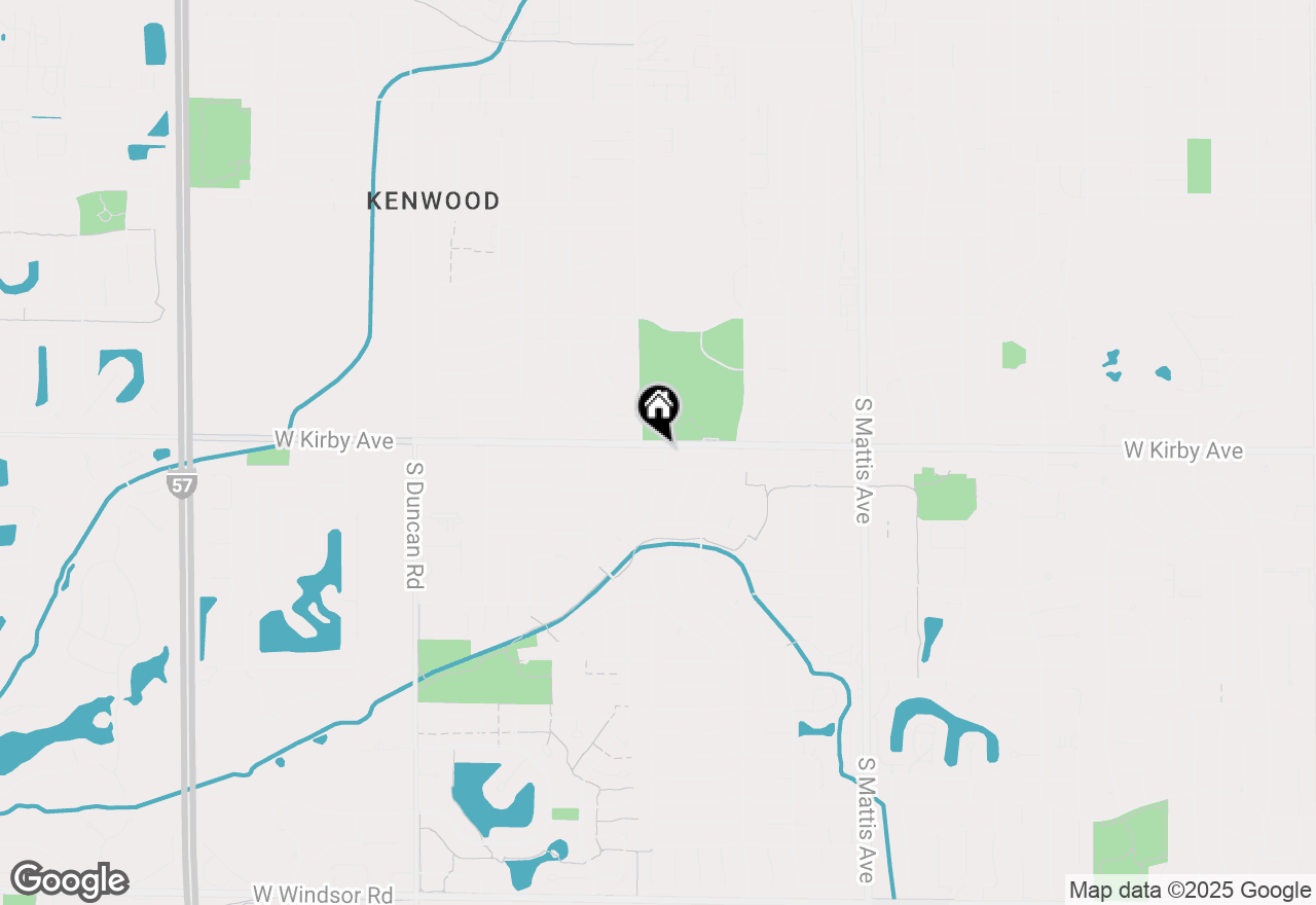 Map of 1601 Carolyn Drive, Champaign, IL 61821