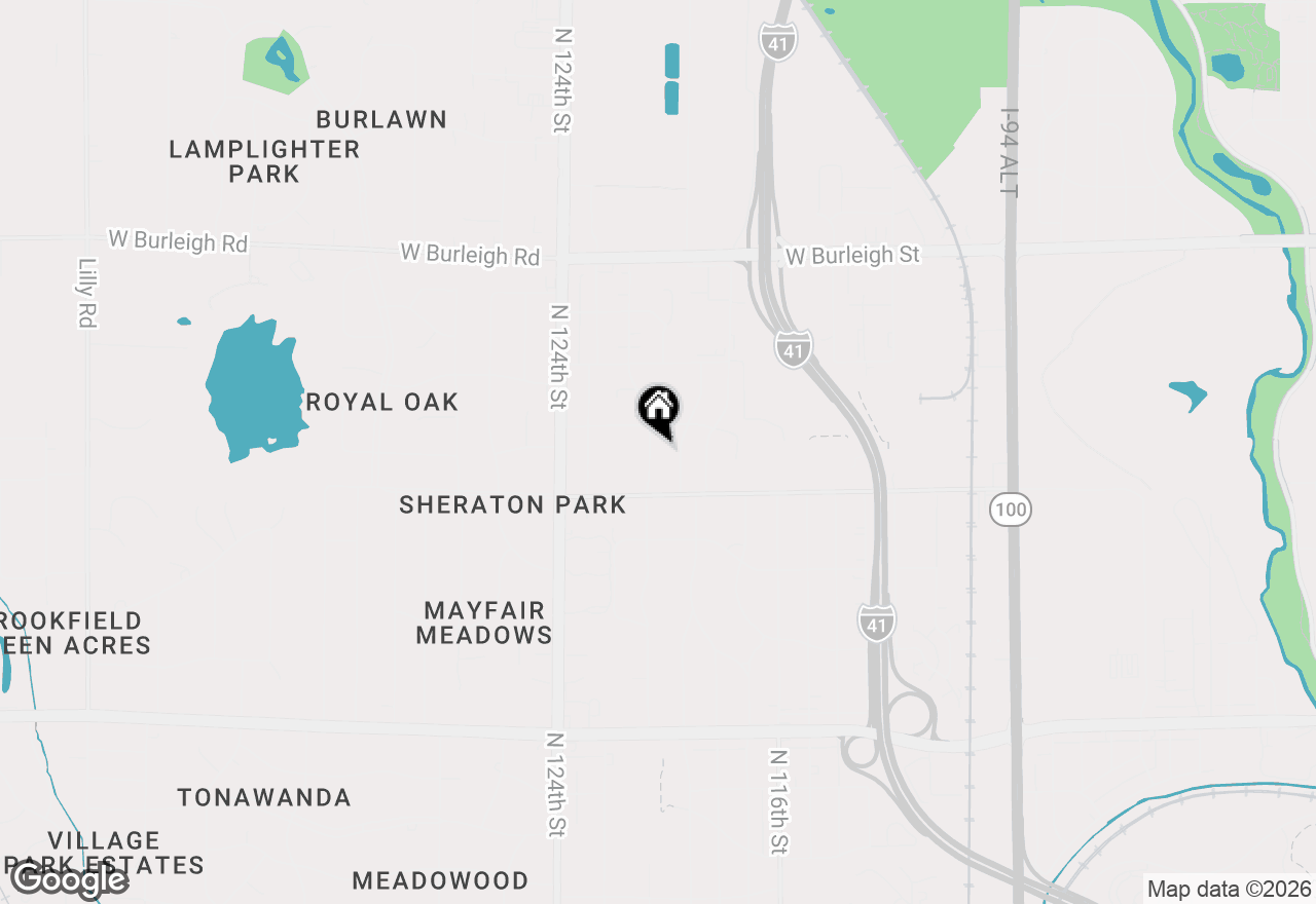 Map of 2744 N Park Dr, Wauwatosa, WI 53222