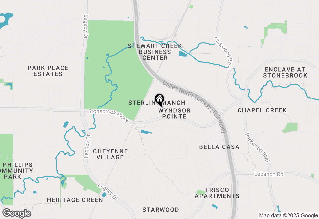 Map of 6704 Longhorn Trail, Frisco, TX 75034