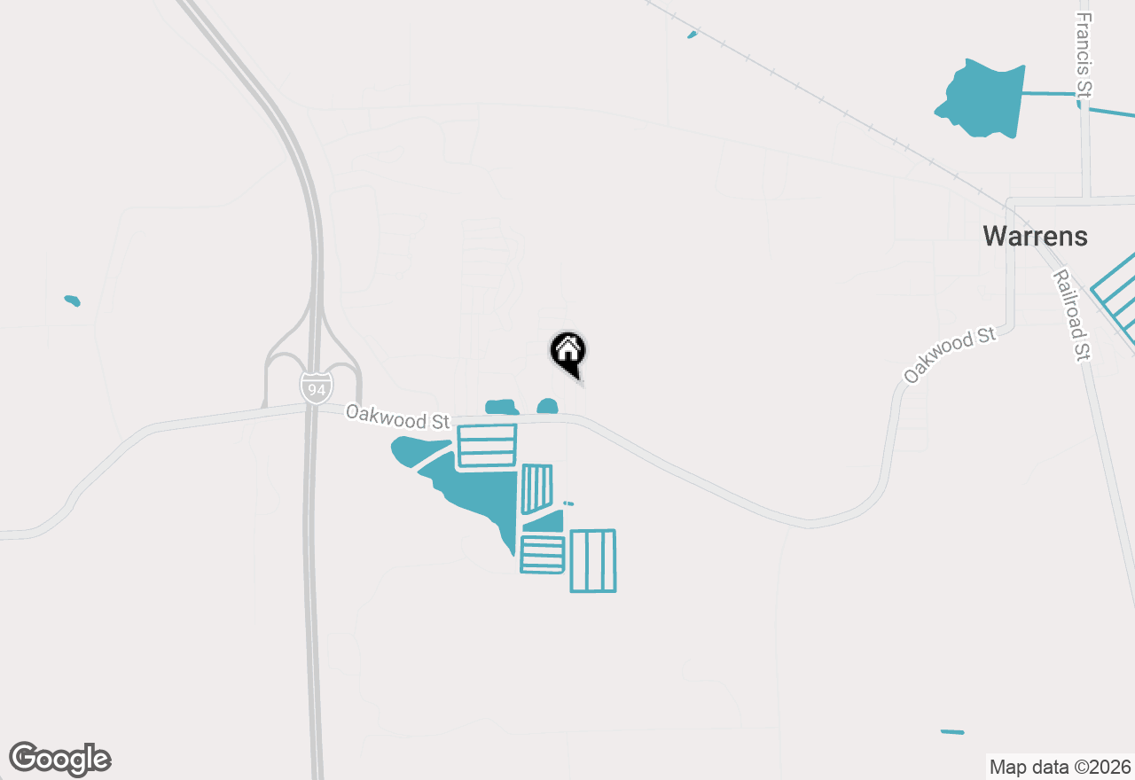 Map of 66S Cartoon Ln, Warrens, WI 54666