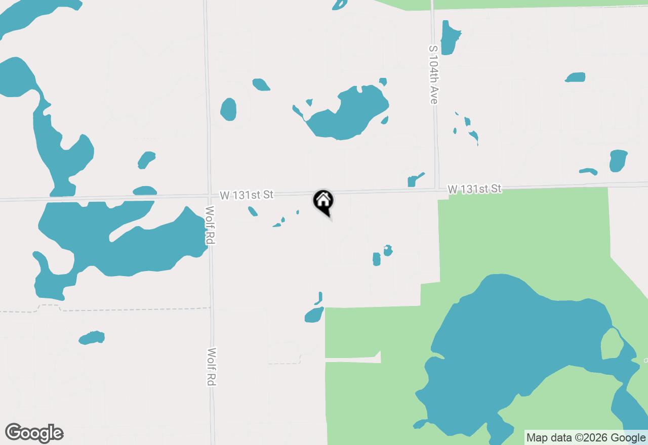 Map of 10 Country Manor Lane, Orland Park, IL 60467