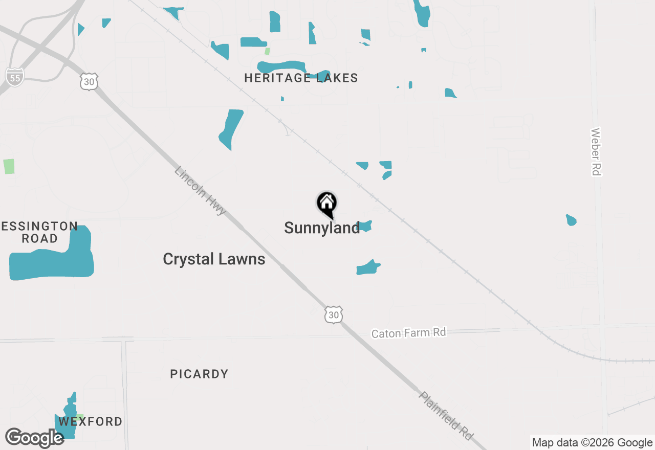 Map of 2414 Garden Street, Joliet, IL 60435