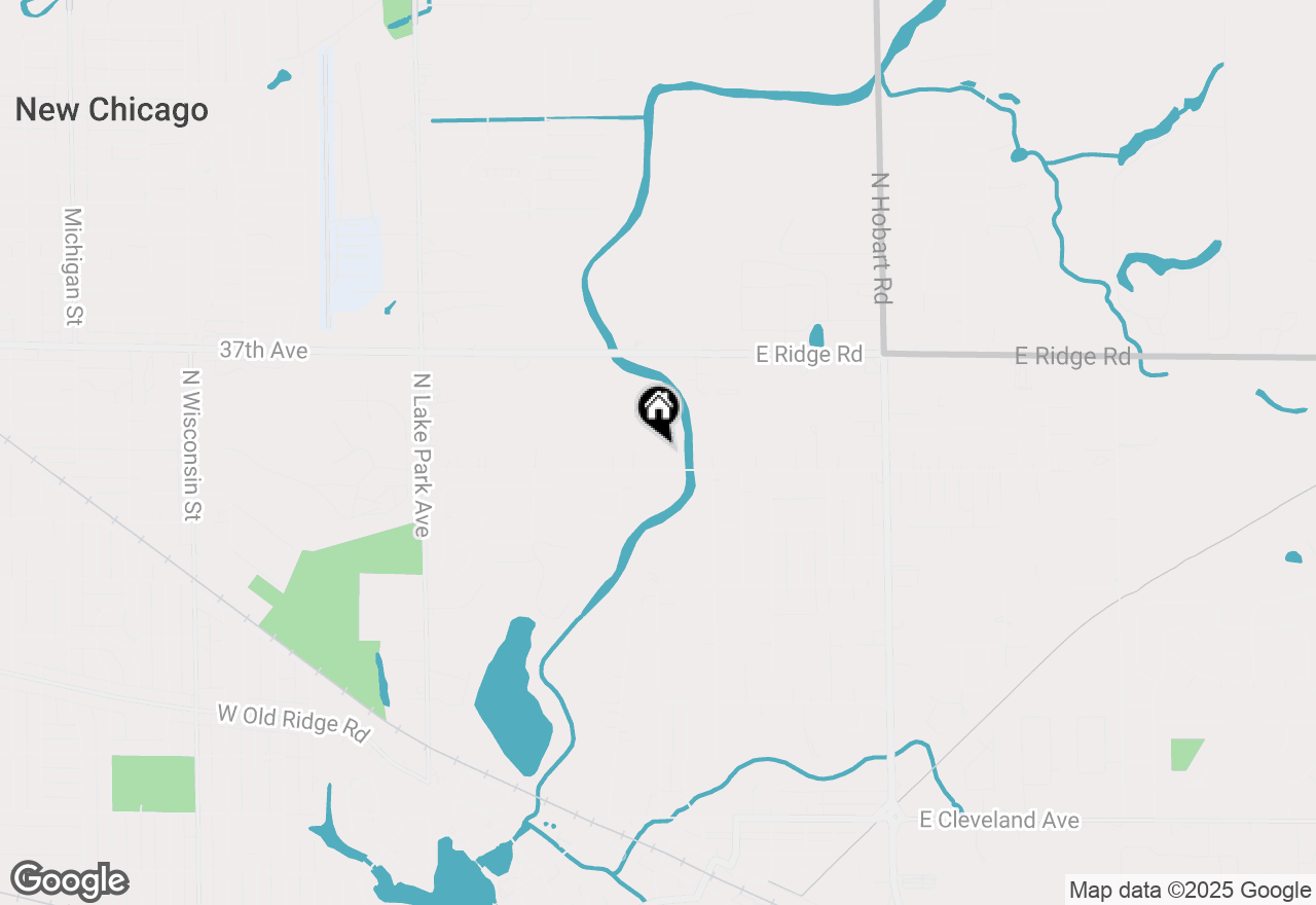 Map of 600 E Rand Street, Hobart, IN 46342