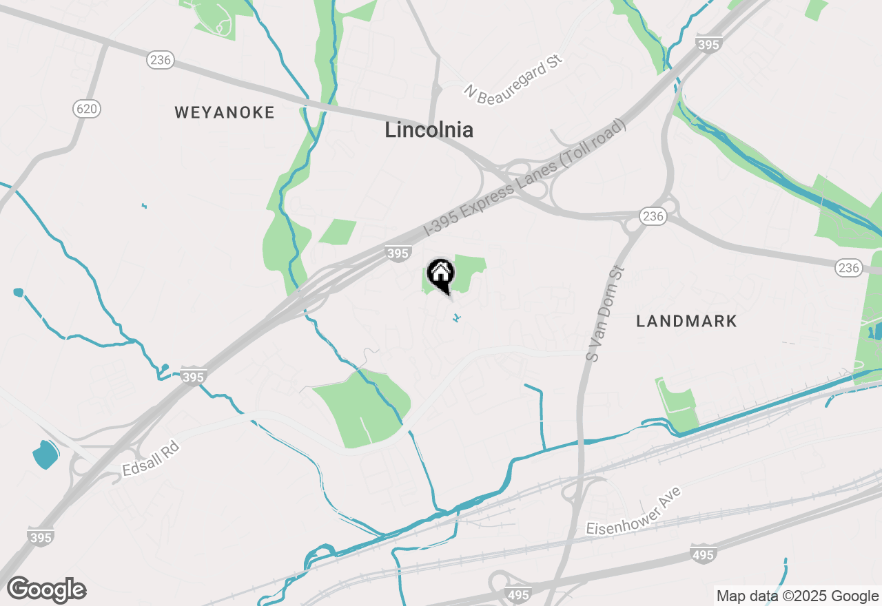 Map of 205 Yoakum Parkway #516, Alexandria, VA 22304