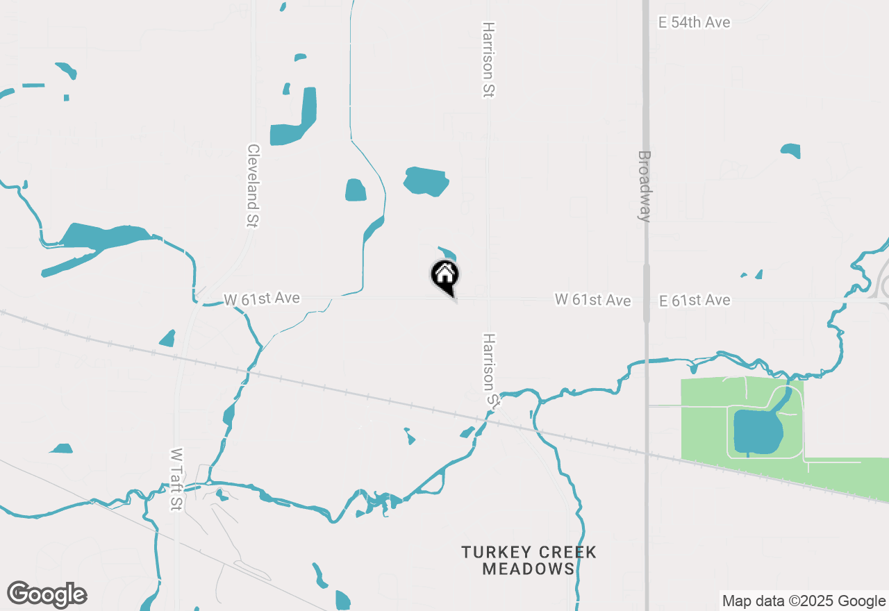 Map of 1011 W 61st Avenue, Merrillville, IN 46410