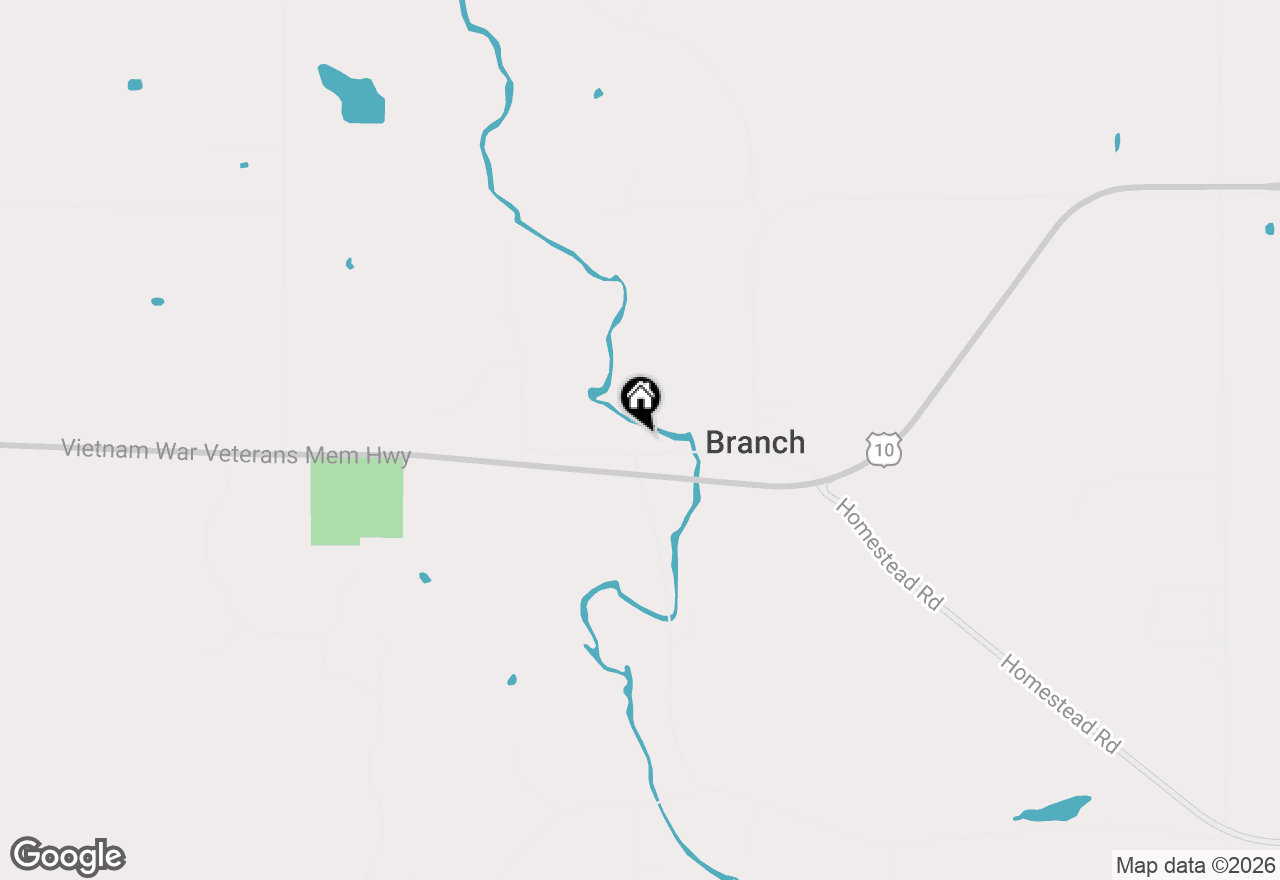 Map of 8026 Village Dr, Whitelaw, WI 54247