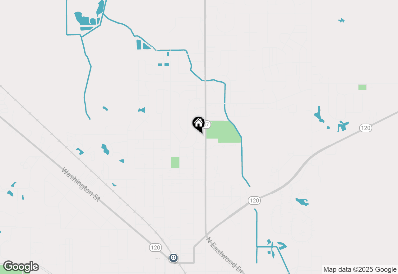 Map of 1408 N Madison Street, Woodstock, IL 60098