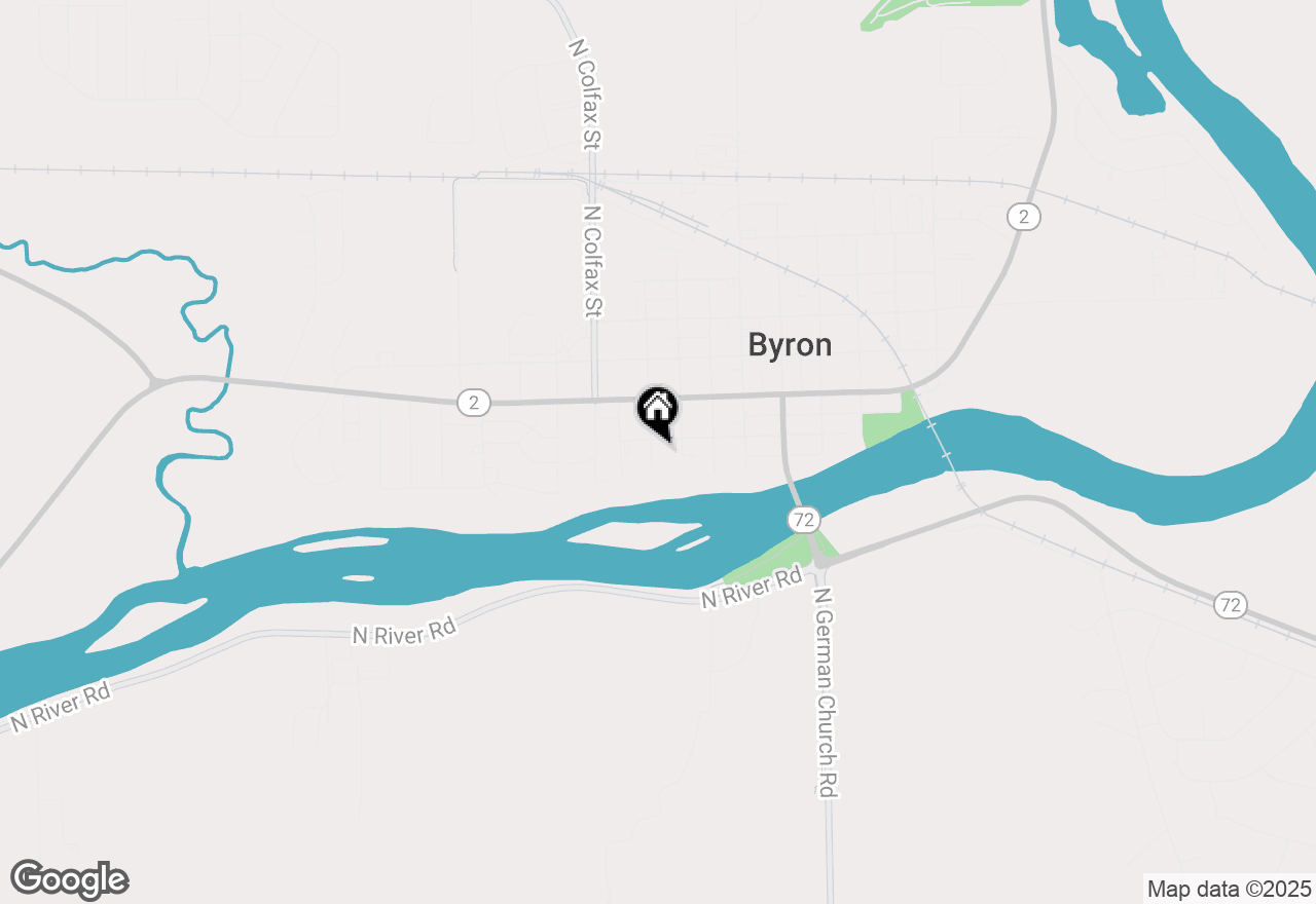 Map of 211 S Lafayette Street, Byron, IL 61010
