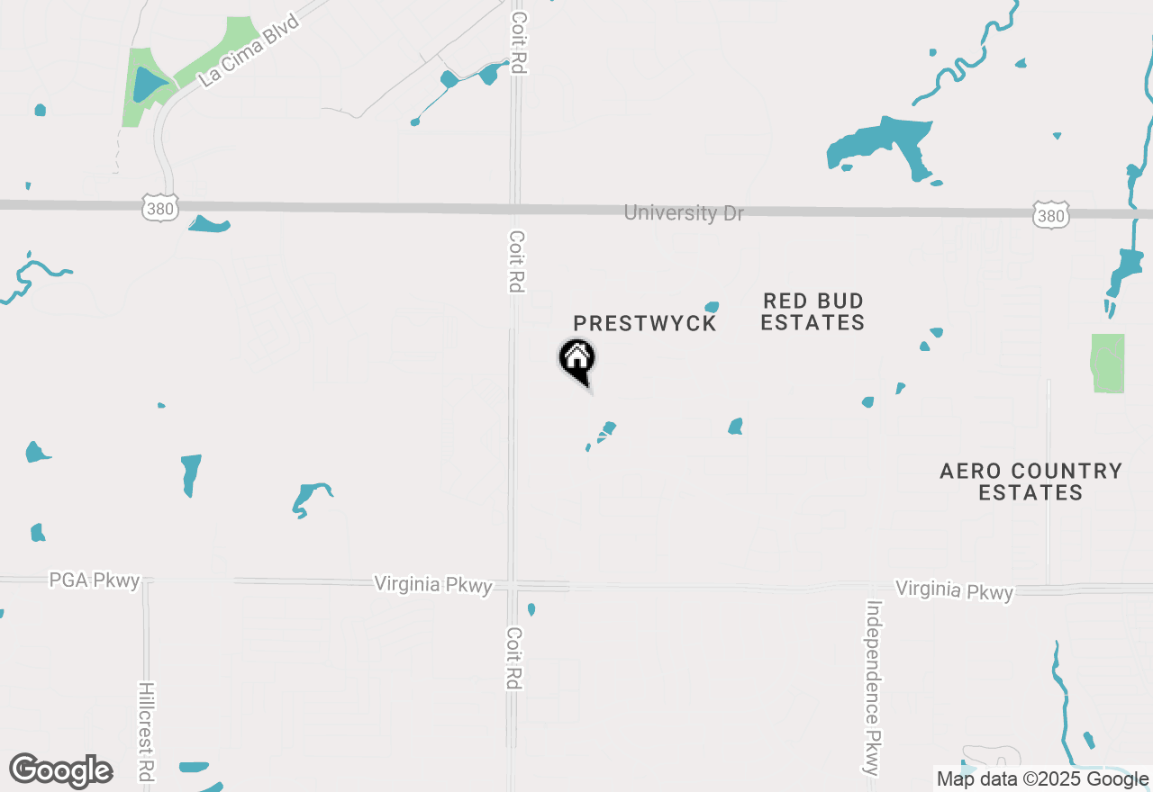 Map of 904 Ayres Drive, Mckinney, TX 75071