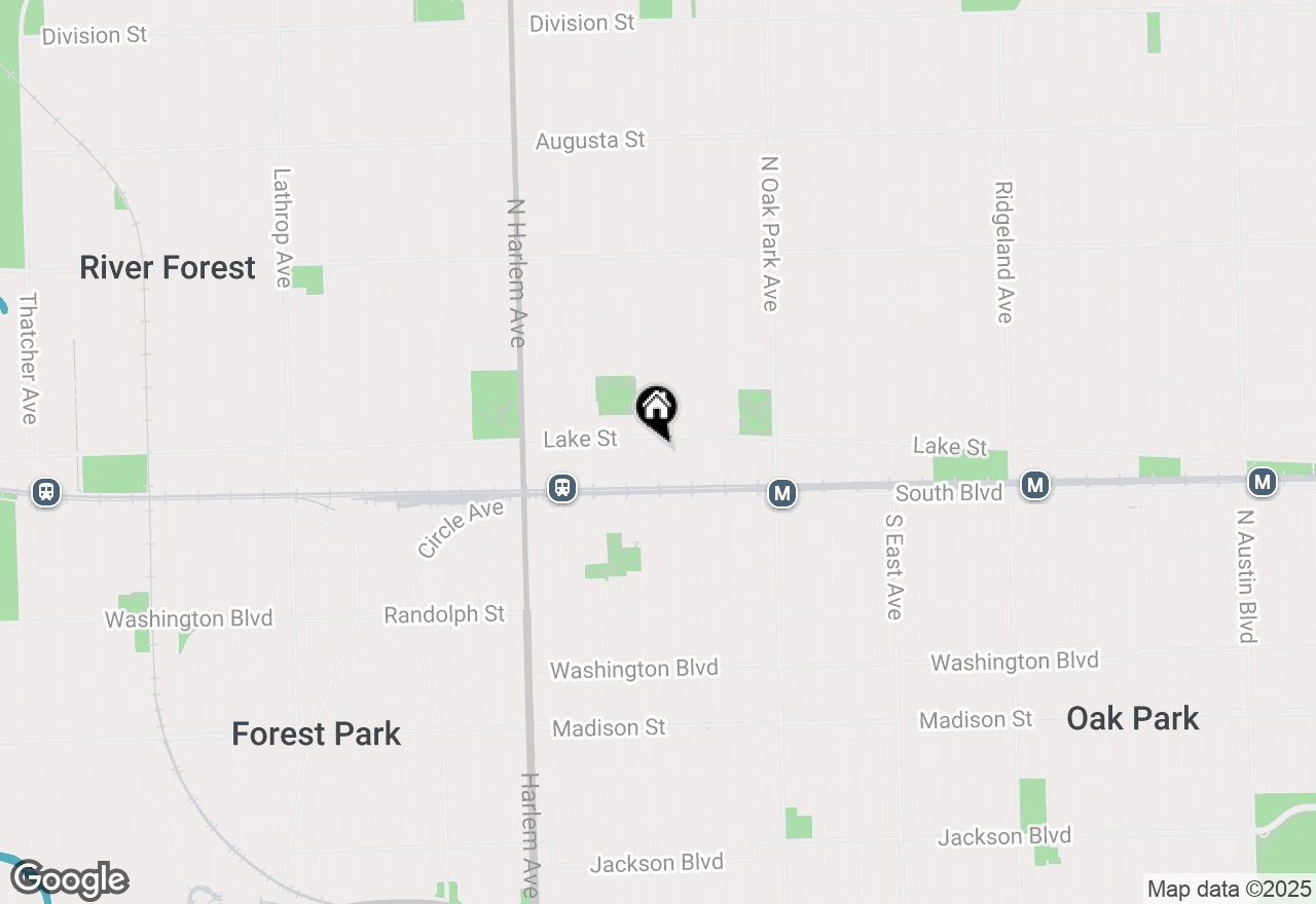 Map of 949 Lake Street #EG, Oak Park, IL 60301