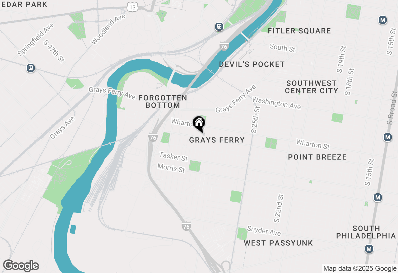 Map of 1353 Myrtlewood Avenue, Philadelphia, PA 19146