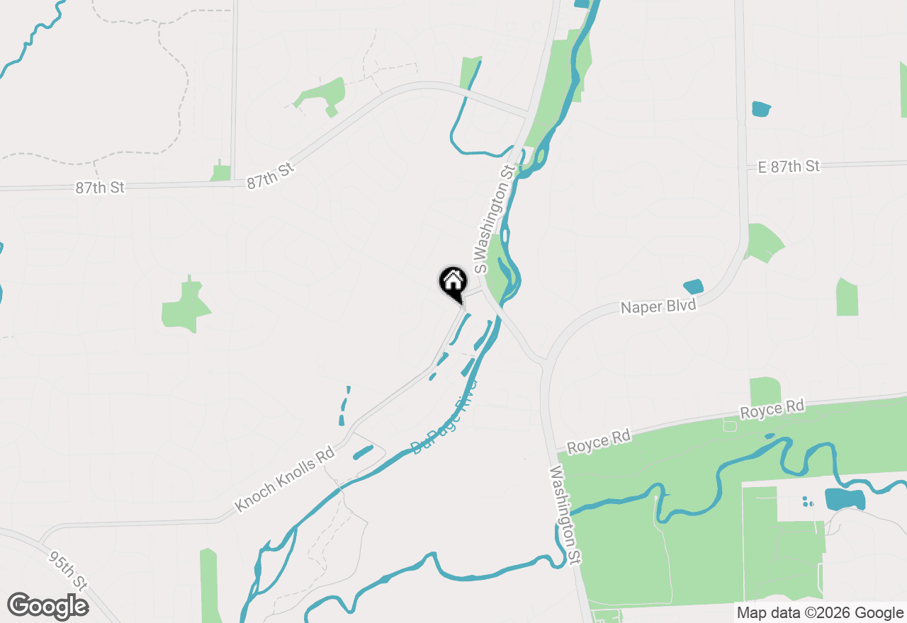 Map of 2438 Wendover Drive, Naperville, IL 60565