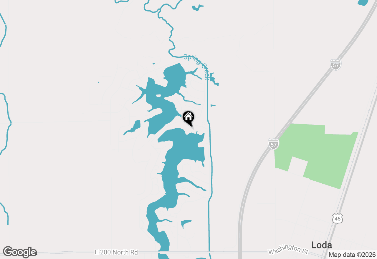 Map of 606 Skyline Drive, Loda, IL 60948