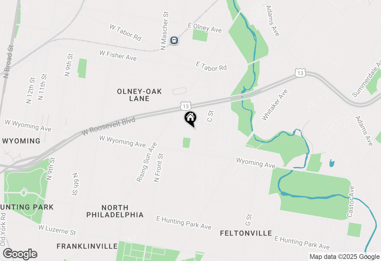 Map of 4830 B Street, Philadelphia, PA 19120