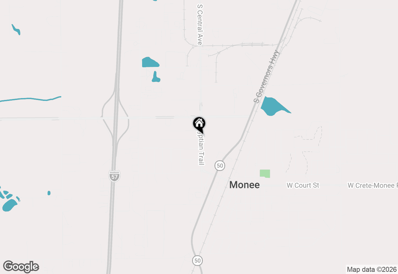 Map of 5602 W Von Avenue #A, Monee, IL 60449