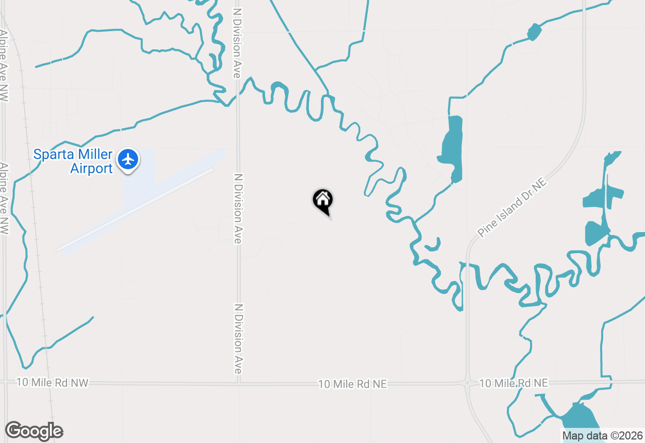 Map of 230 Prevost Drive Ne, Sparta, MI 49345