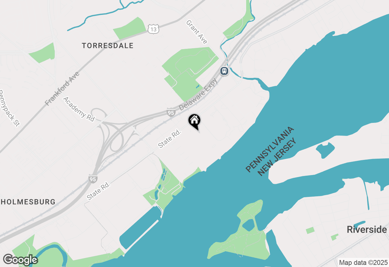 Map of 67201 Delaire Landing Road #201, Philadelphia, PA 19114