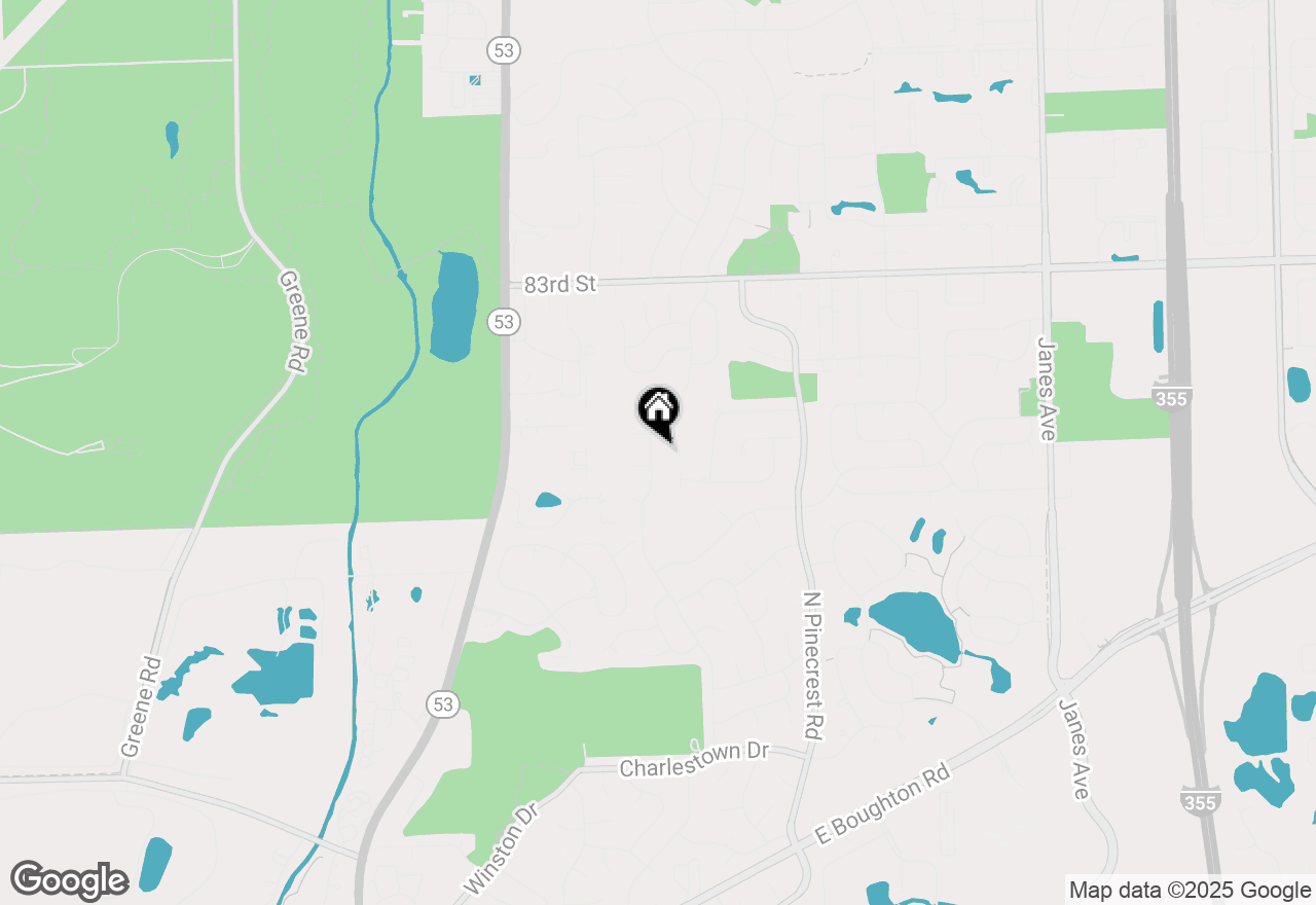 Map of 936 N Ashbury Avenue, Bolingbrook, IL 60440