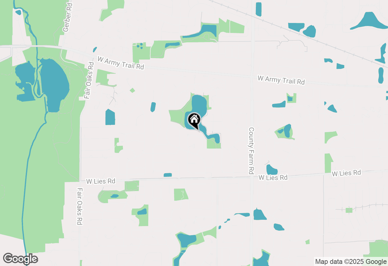 Map of 1063 Parkview Circle, Carol Stream, IL 60188