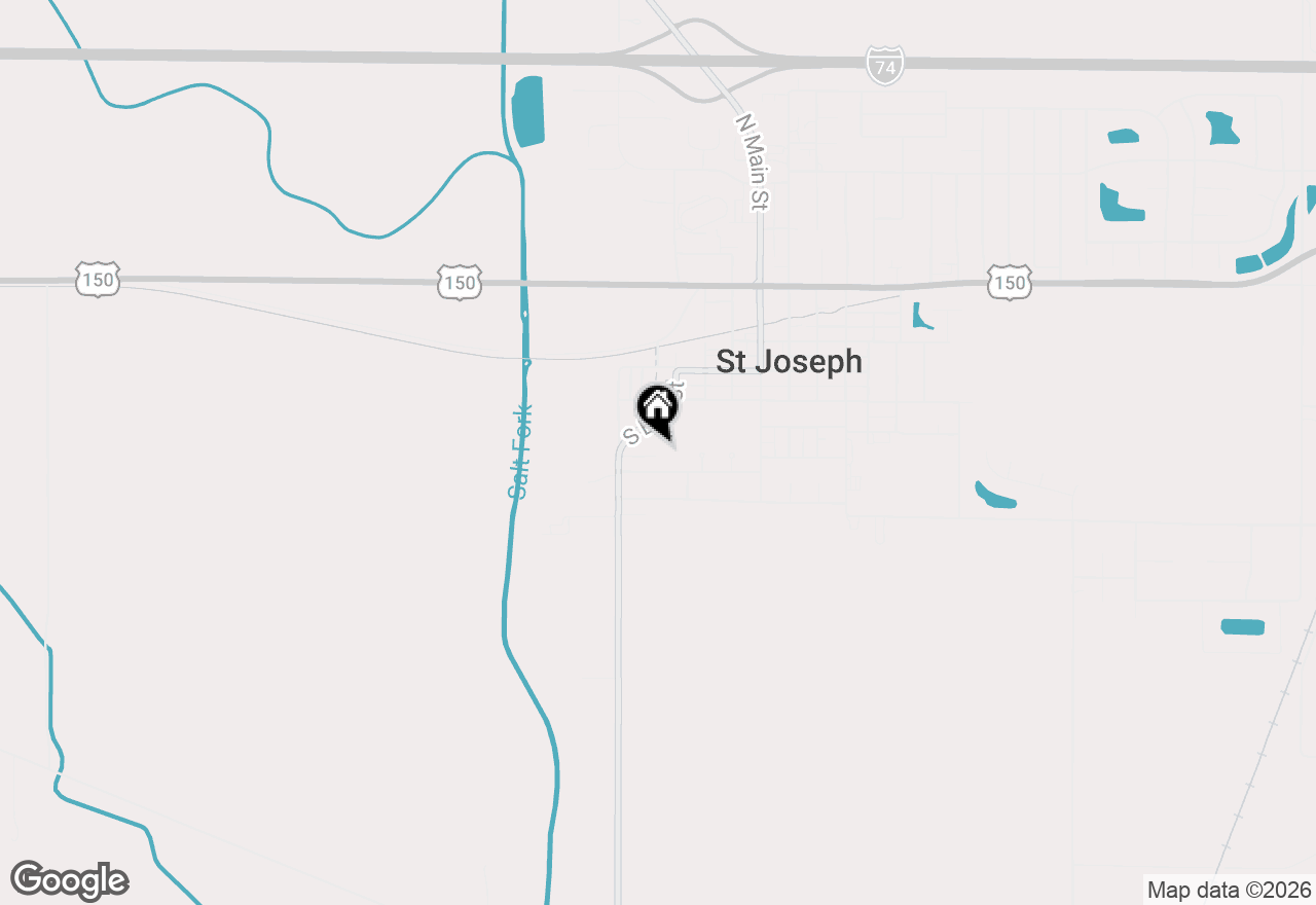 Map of 202 Proctor Lane, St. Joseph, IL 61873