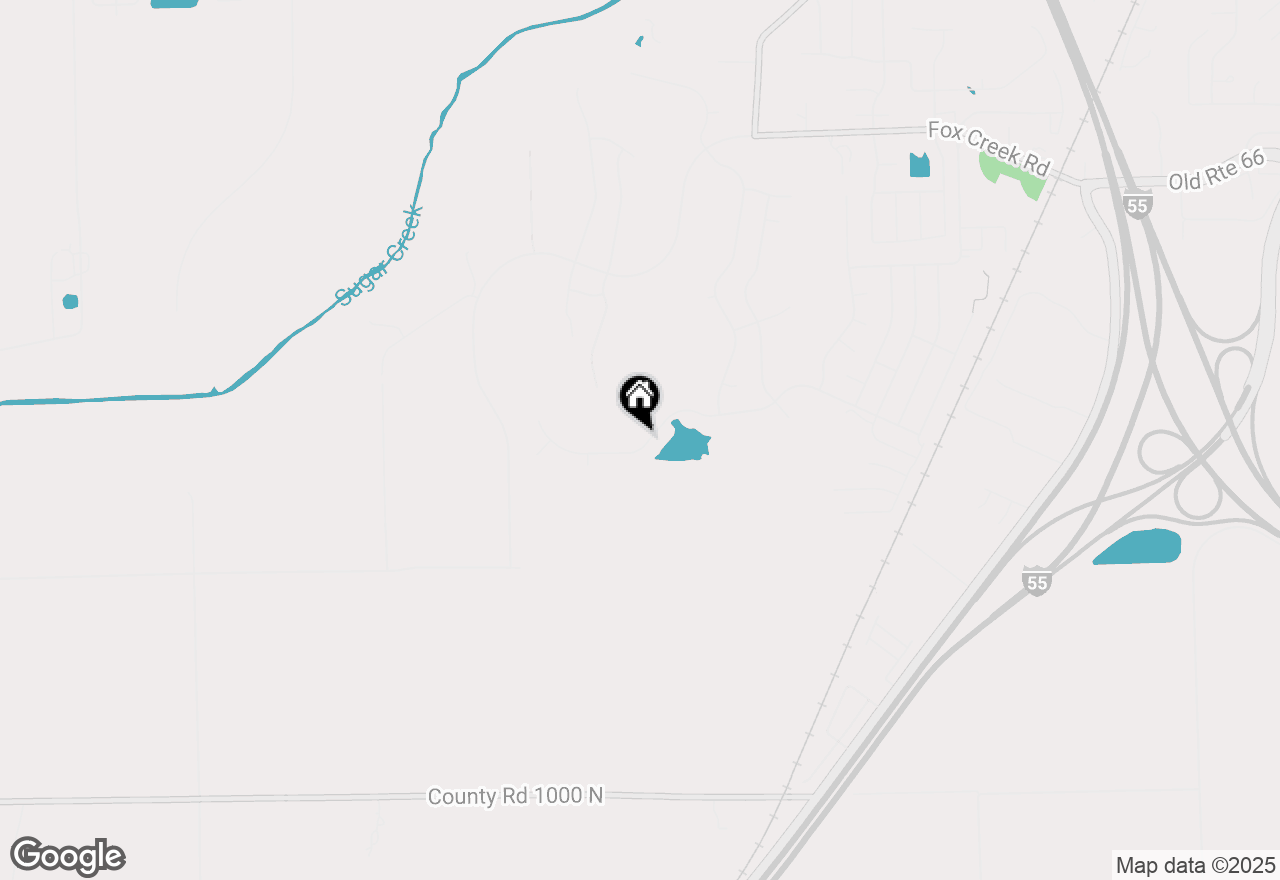 Map of 3307 Carrington Lane, Bloomington, IL 61705