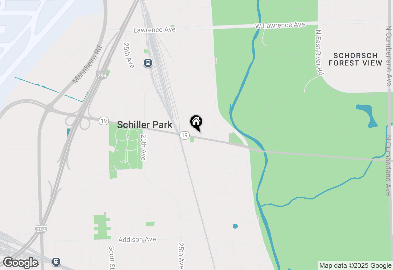 Map of 9456 Irving Park Road #1, Schiller Park, IL 60176