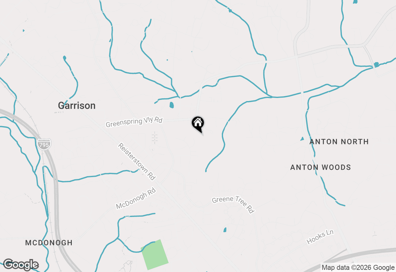 Map of 227 Greenspring Valley Road, Owings Mills, MD 21117