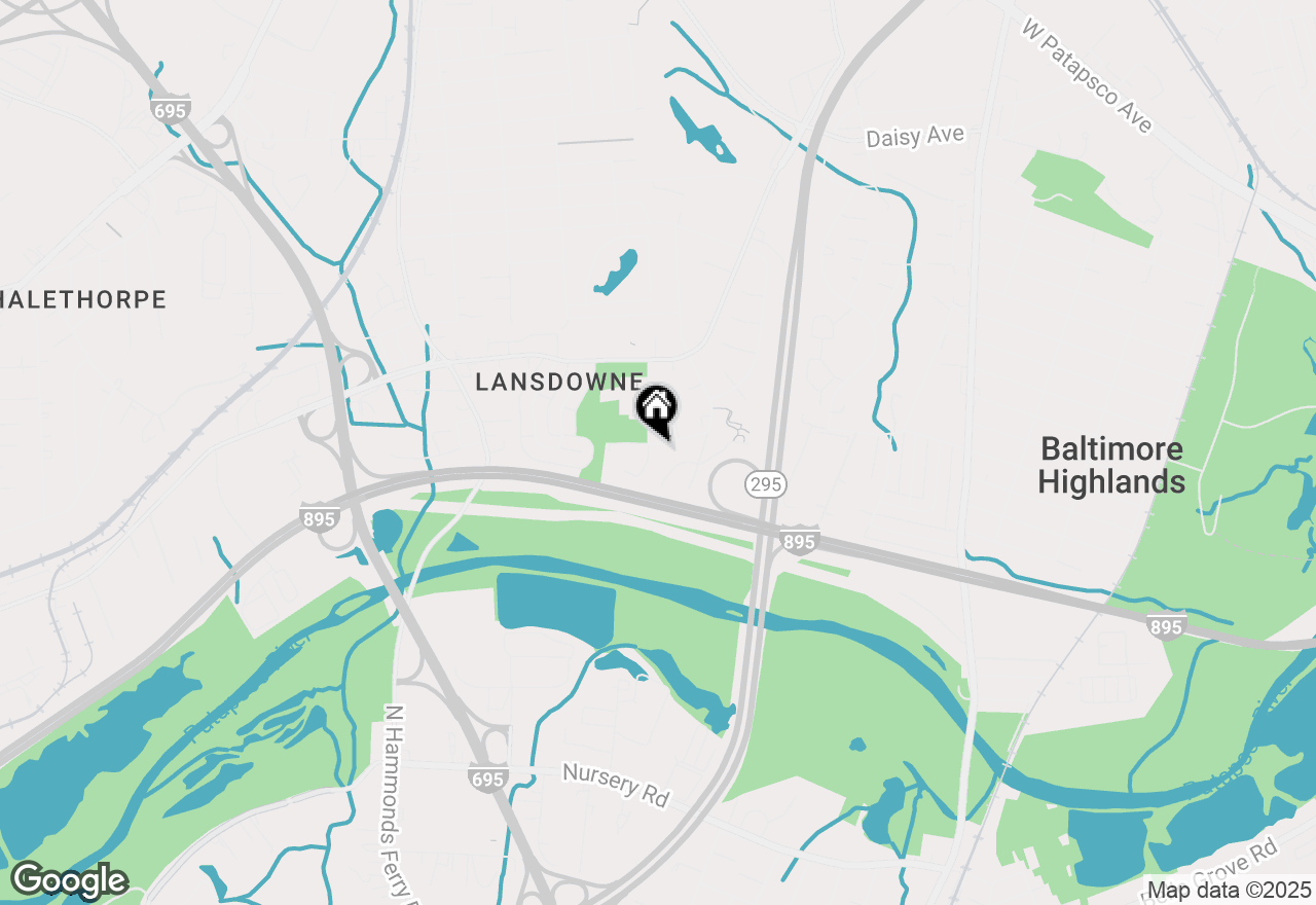 Map of 441 Caledonia Avenue, Baltimore, MD 21227