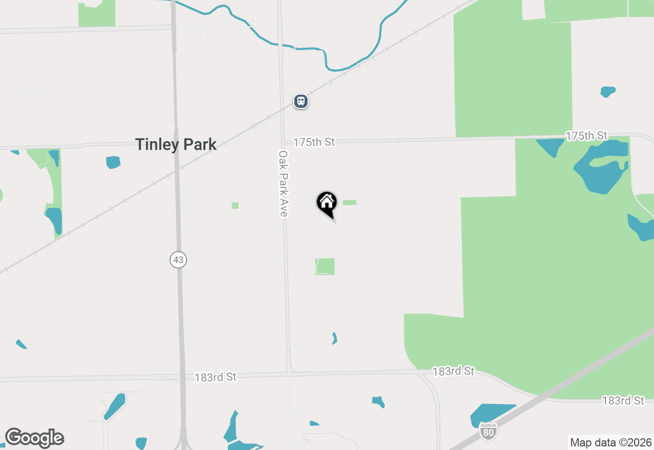 Map of 6252 Kallsen Drive #4, Tinley Park, IL 60477
