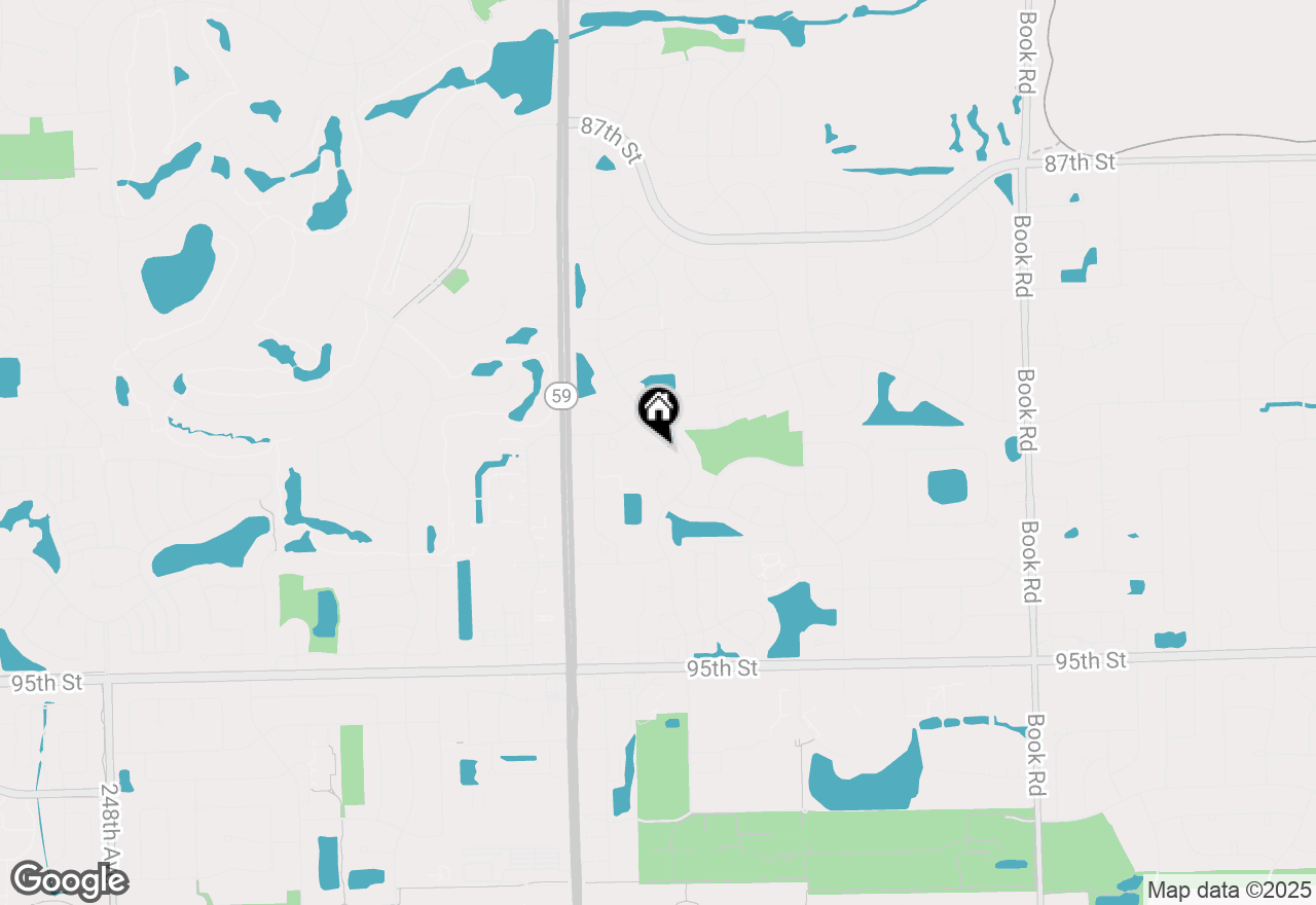 Map of 2818 Alameda Court #2818, Naperville, IL 60564