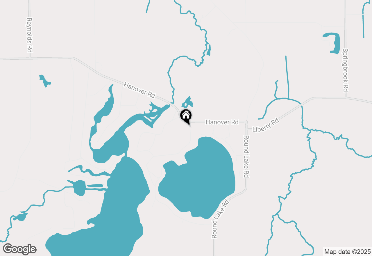 Map of 846 Morton Road, Horton, MI 49246